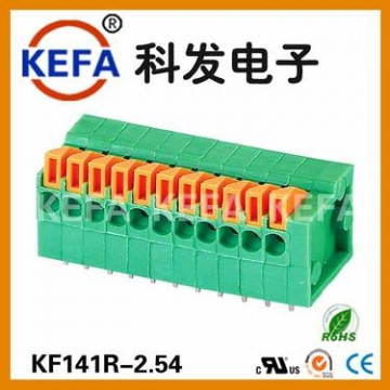 科發接線端簧式 接線端子臺KF141R-2.54貨期穩定量大價優